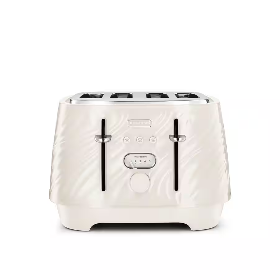 Ballerina Seta 4 Slot Toaster - Silk Beige