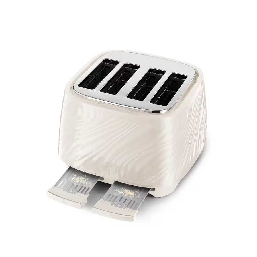 Ballerina Seta 4 Slot Toaster - Silk Beige