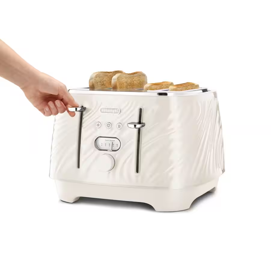 Ballerina Seta 4 Slot Toaster - Silk Beige
