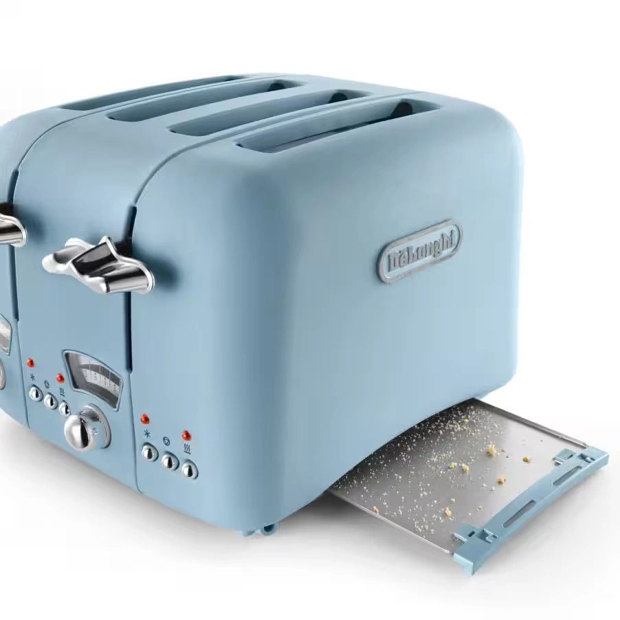 Argento Flora 4 slice Blue Toaster 5 Argento Flora 4 slice Blue Toaster