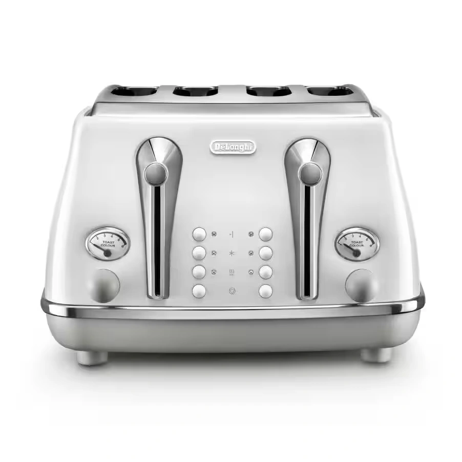 Icona Capitals 4 slice Toaster Sidney White