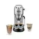 Dedica Style Pump Espresso Coffee Machine- Silver