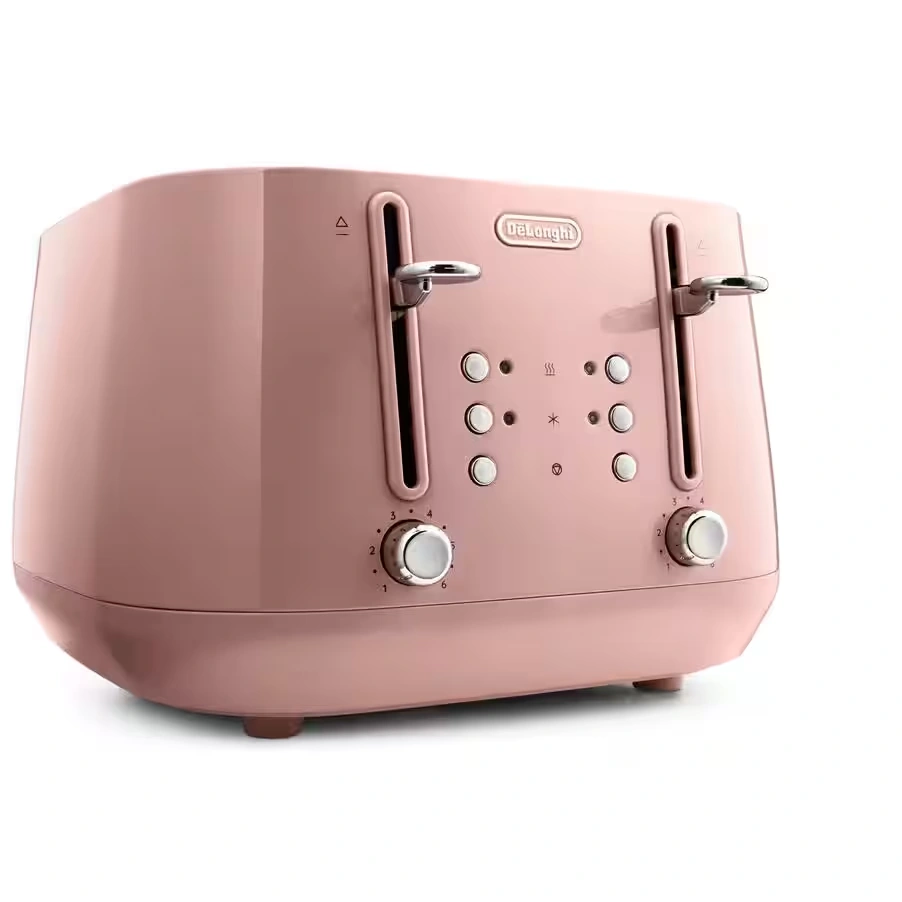 Eclettica 4 Slot Toaster - Playful Pink 4 Eclettica 4 Slot Toaster - Playful Pink
