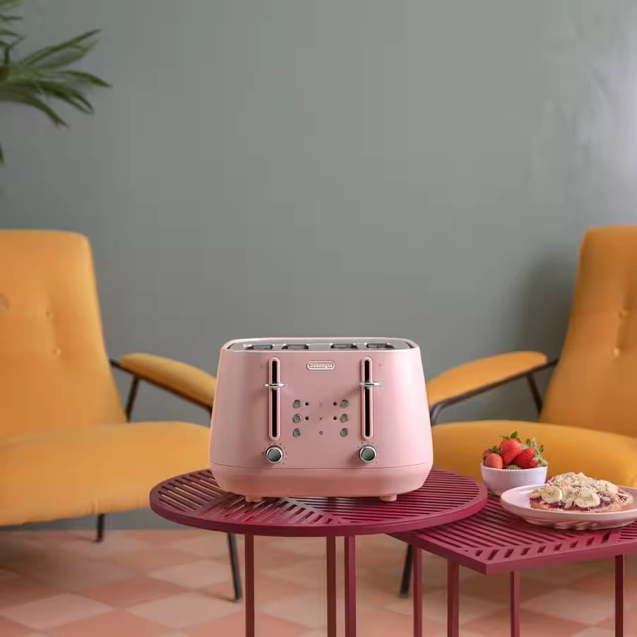 Eclettica 4 Slot Toaster - Playful Pink 6 Eclettica 4 Slot Toaster - Playful Pink