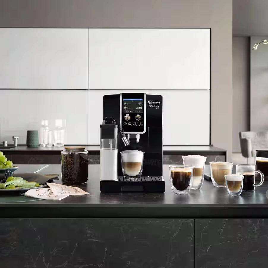 Dinamica Plus Fully Automatic Bean to Cup Coffee Machine with Colour Touch-Screen Menu - Black 7 Dinamica Plus Fully Automatic Bean to Cup Coffee Machine with Colour Touch-Screen Menu - Black