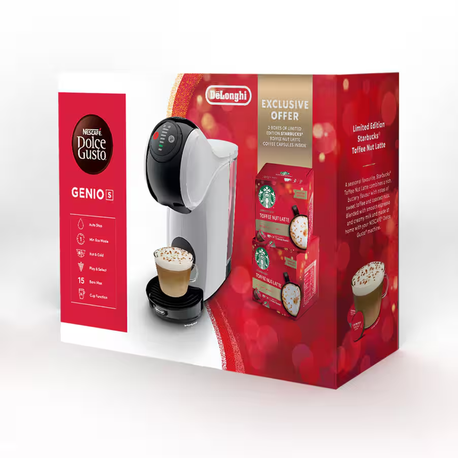 Genio S NescafÃ© Dolce Gusto coffee machine White