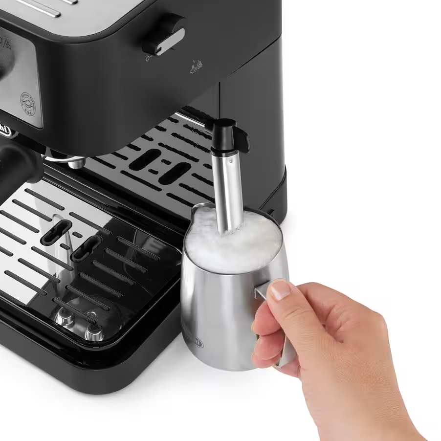 Stilosa Manual espresso coffee machine - Black and Silver 4 Stilosa Manual espresso coffee machine - Black and Silver