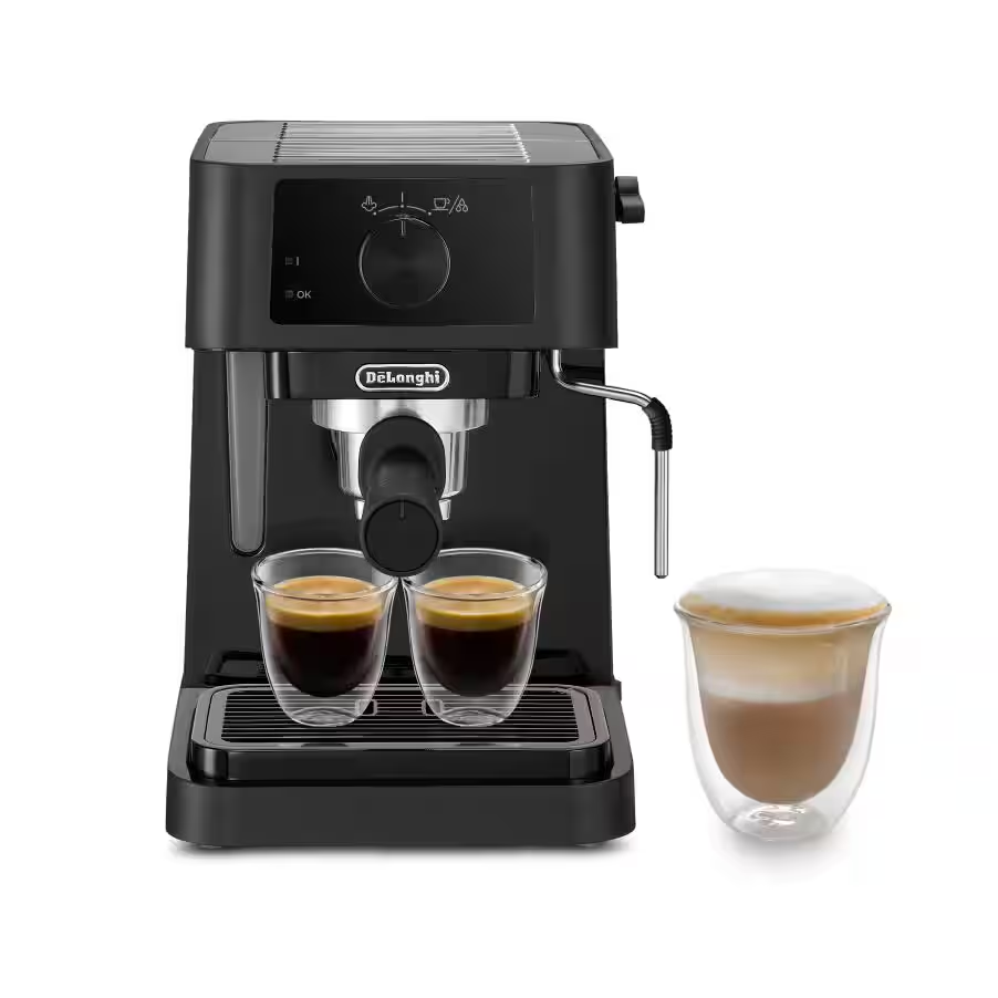 Stilosa Manual espresso coffee machine - Black and Silver 8 Stilosa Manual espresso coffee machine - Black and Silver