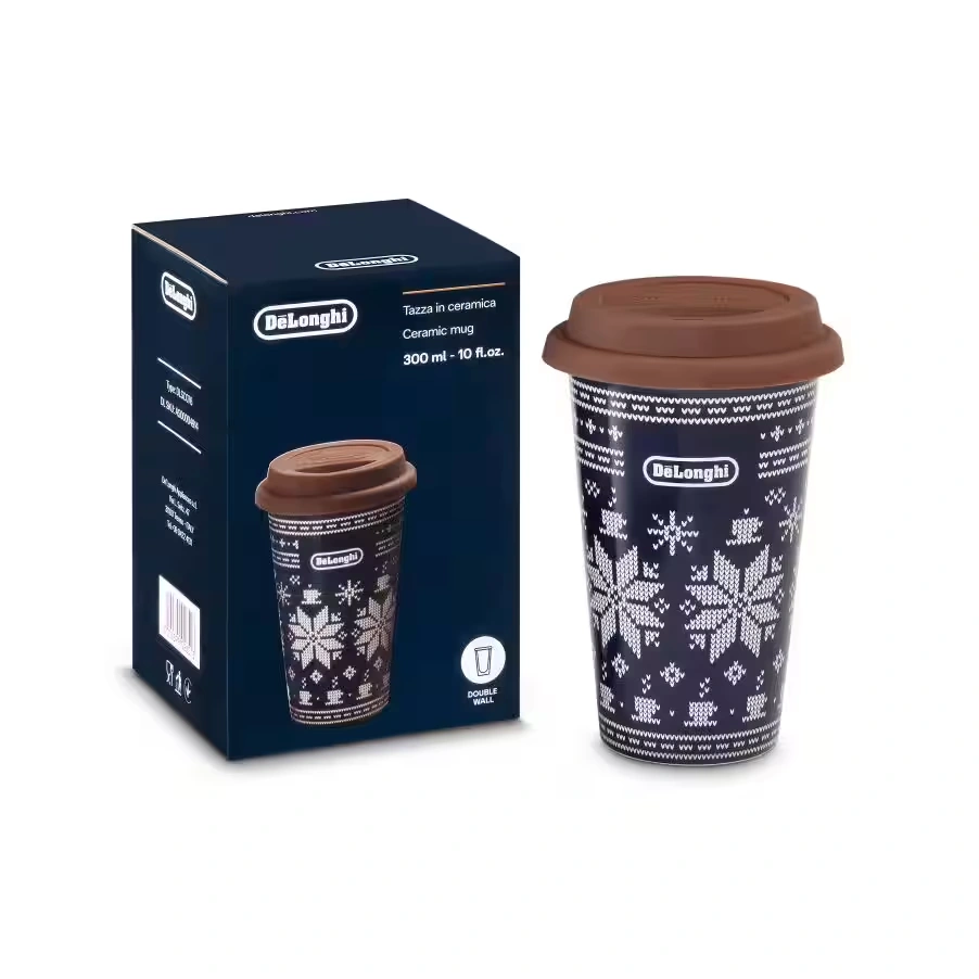 Thermal Mug - Winter Snowflakes