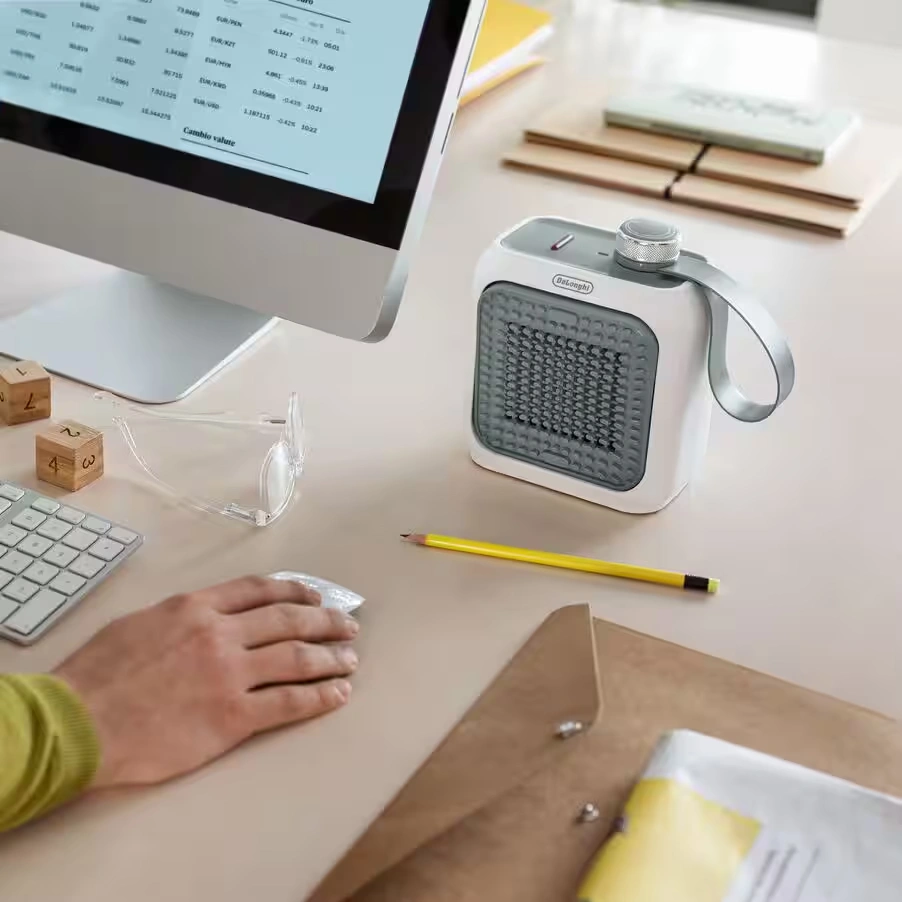 Capsule Personal Desk Fan Heater - Sage Green 7 Capsule Personal Desk Fan Heater - Sage Green