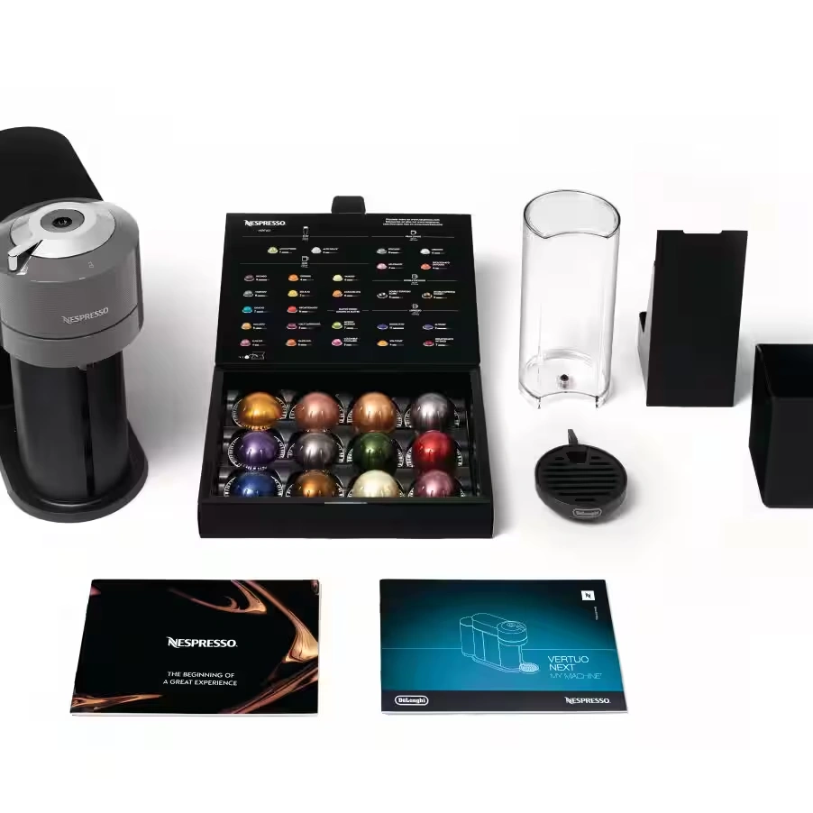 Nespresso Vertuo Next Capsule Coffee Machine - Grey