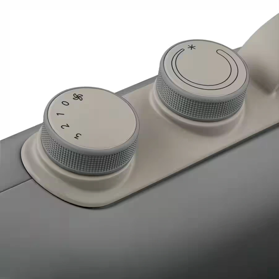 Capsule Fit Fan Heater, 2.4KW - Grey