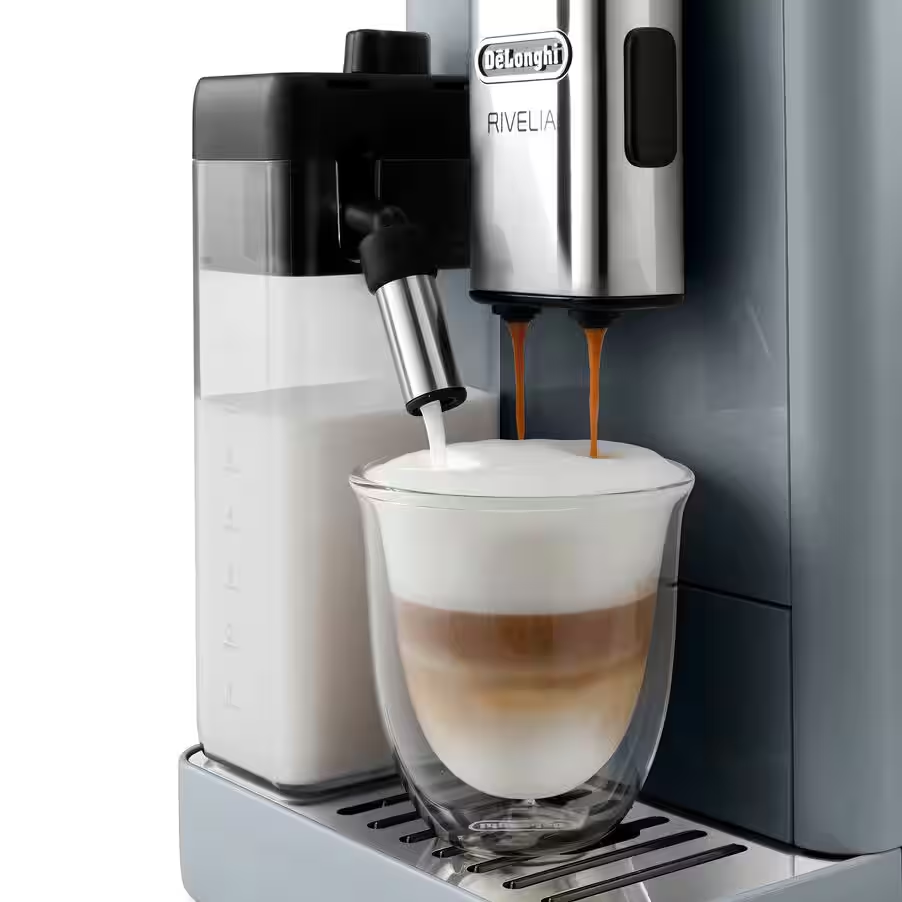 Rivelia Automatic Compact Bean to Cup Coffee Machine - Pebble Grey 5 Rivelia Automatic Compact Bean to Cup Coffee Machine - Pebble Grey