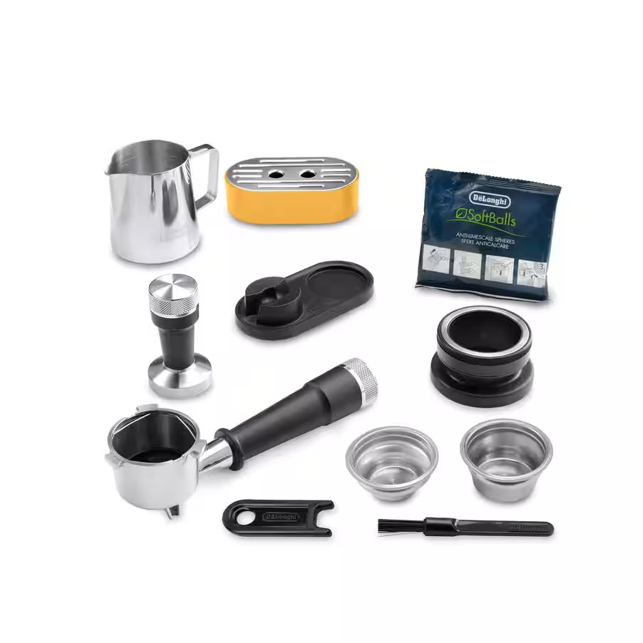 La Specialista Arte Compact Manual Bean to Cup coffee machine - Yellow