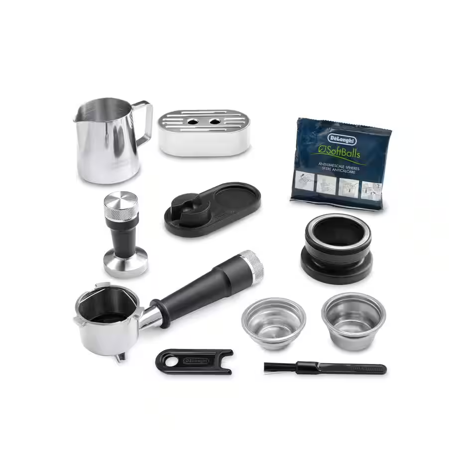 La Specialista Arte Compact Manual Bean to Cup Coffee Machine - White