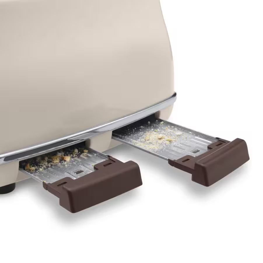 Icona Vintage 4 slice Beige Toaster