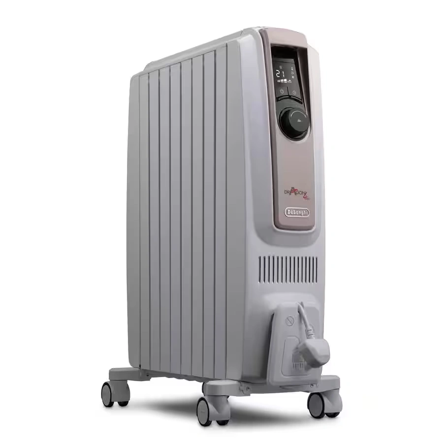 Dragon 4 Pro Oil Filled Radiator - 2KW - Digital Timer Interface