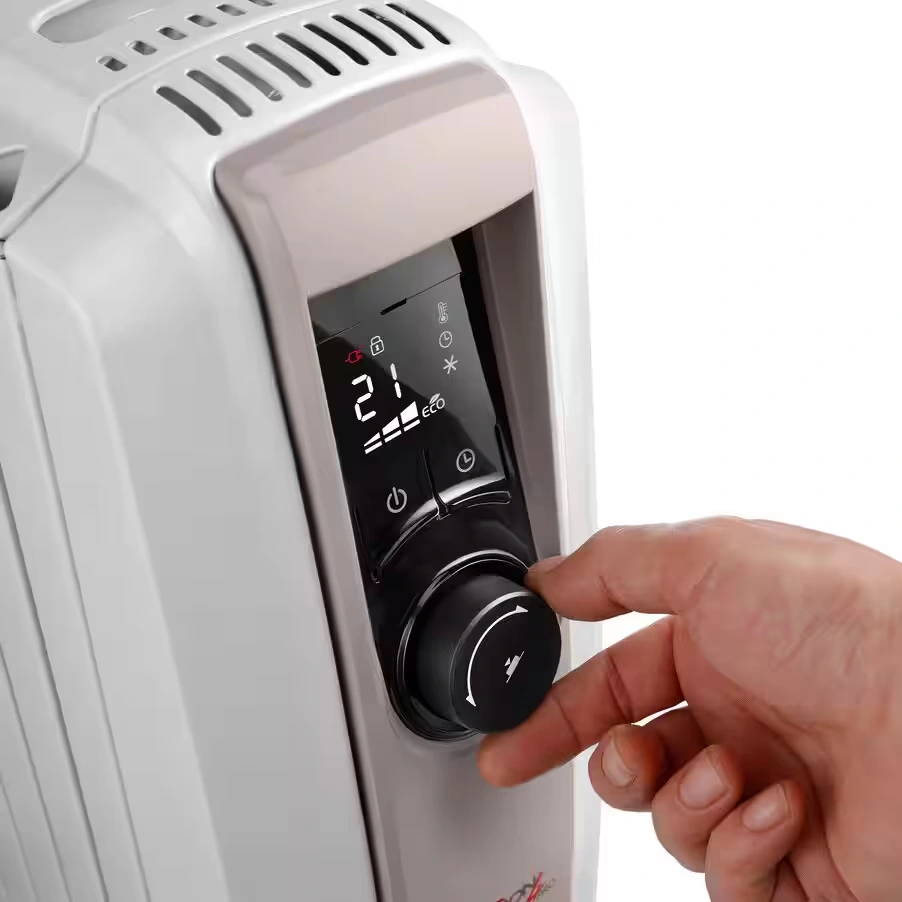 Dragon 4 Pro Oil Filled Radiator - 2KW - Digital Timer Interface