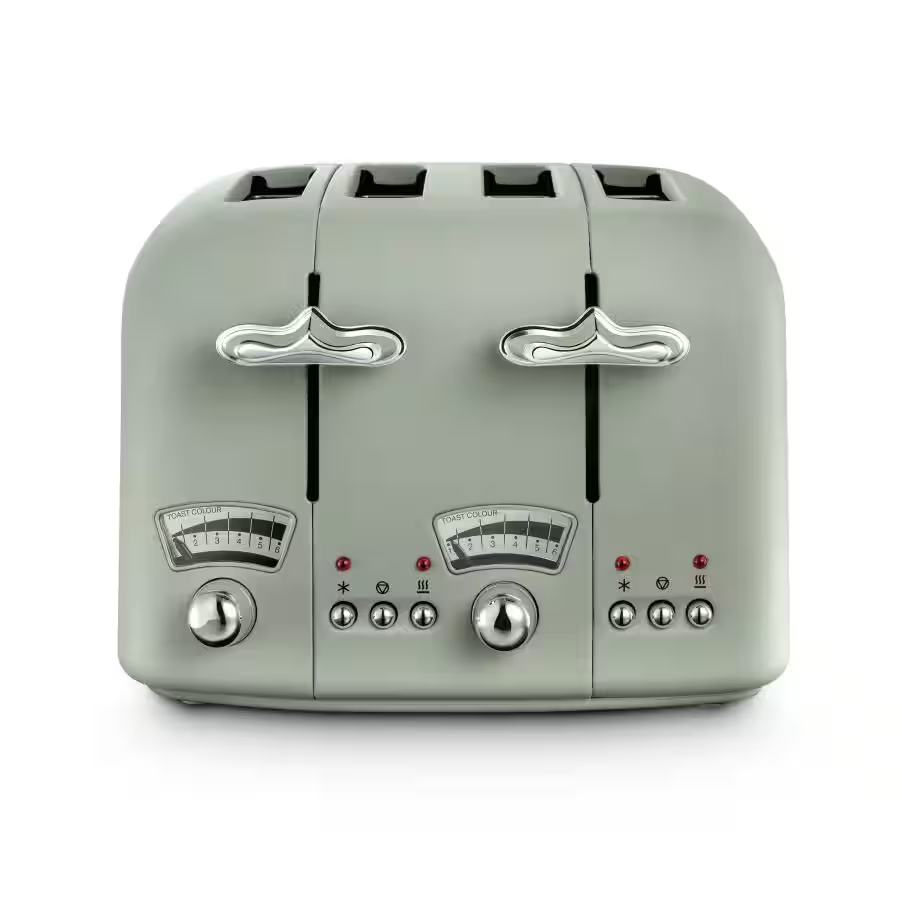 Argento Flora 4 slice Cream Toaster