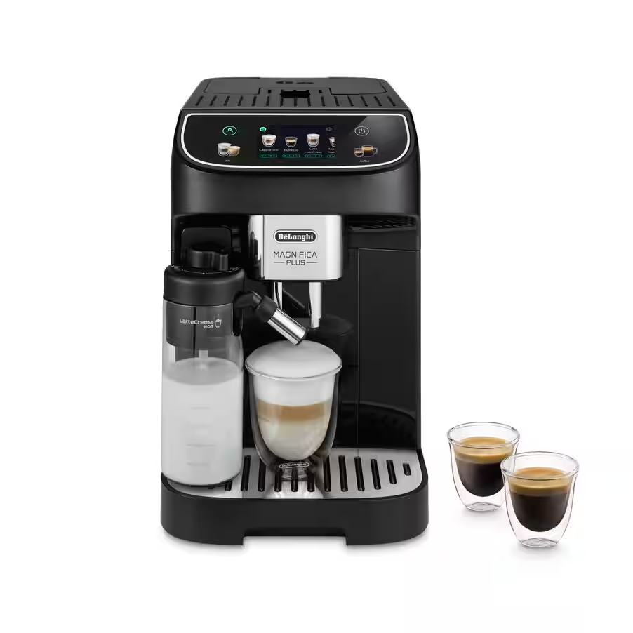 Magnifica Plus Bean to Cup Coffee Machine - Black