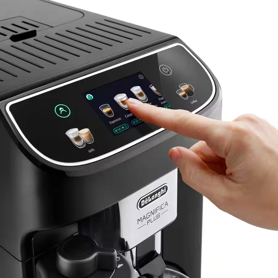 Magnifica Plus Bean to Cup Coffee Machine - Black 3 Magnifica Plus Bean to Cup Coffee Machine - Black