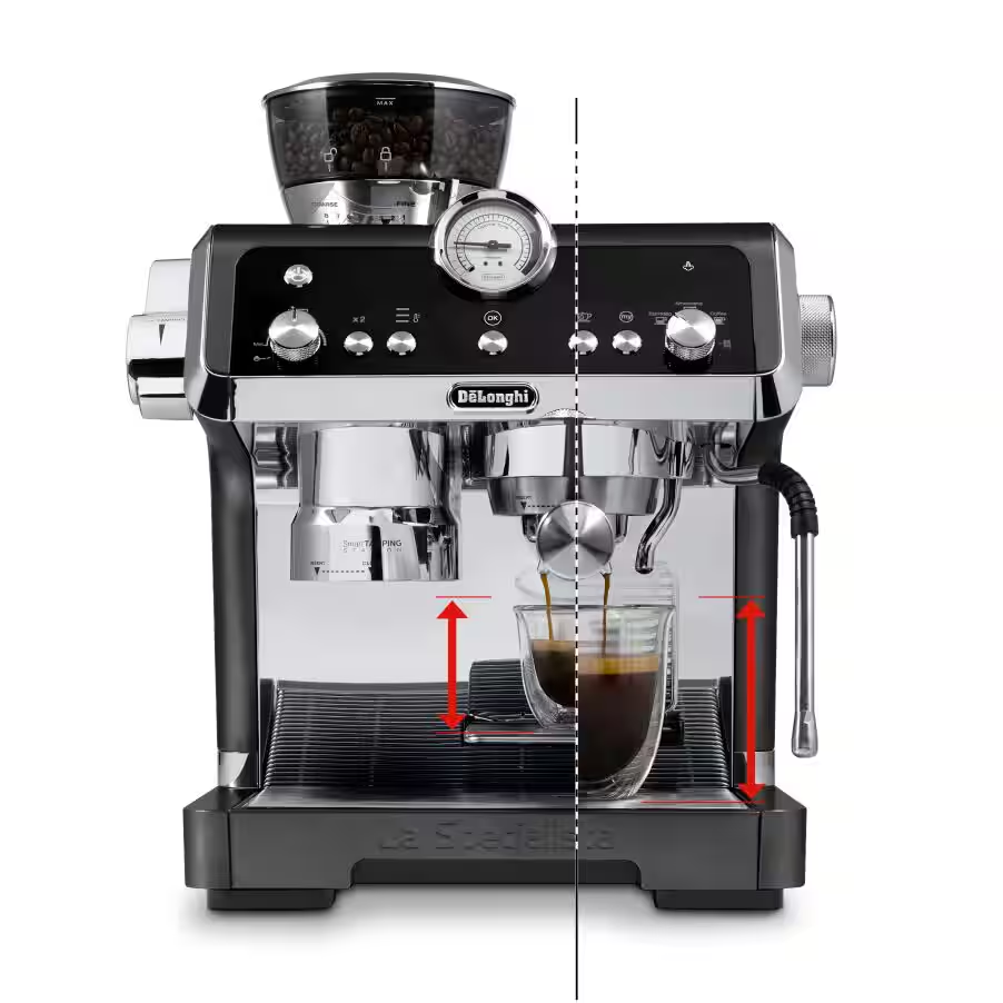 La Specialista Prestigio Manual Bean to Cup Coffee Machine - Black 4 La Specialista Prestigio Manual Bean to Cup Coffee Machine - Black