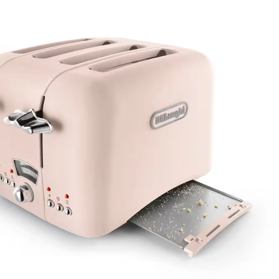 Argento Flora 4 slice Pink Toaster